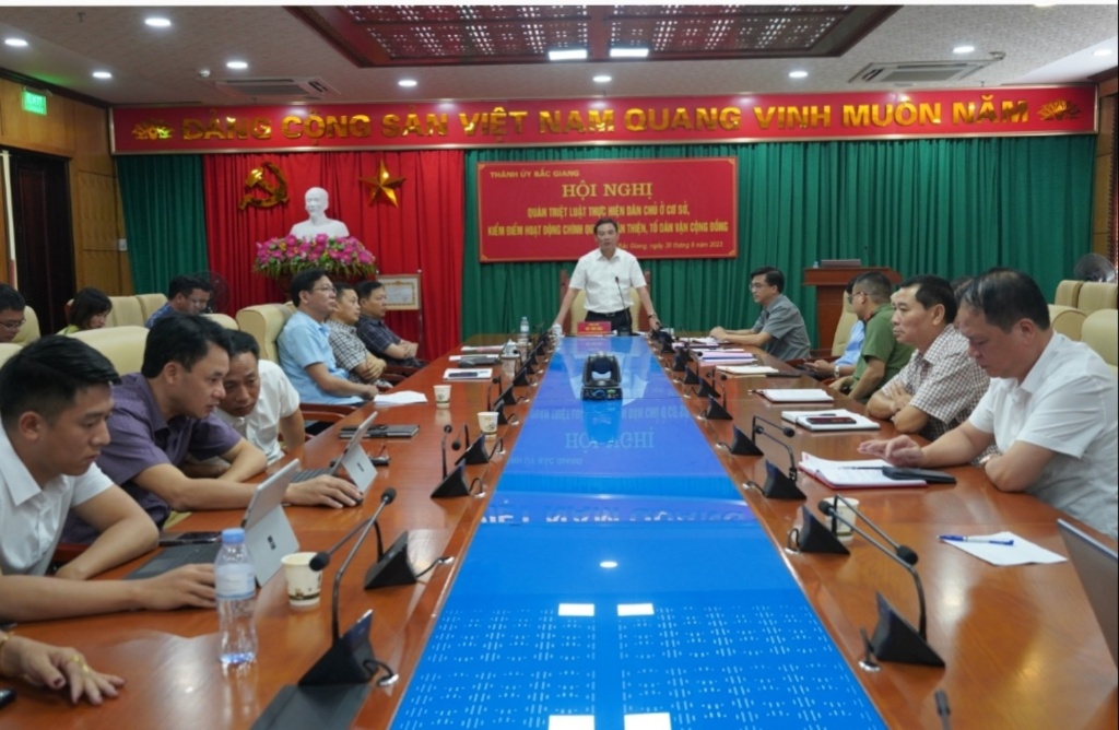Kết quả xây dựng “Chính quyền thân thiện” năm 2023 trên địa bàn thành phố Bắc Giang